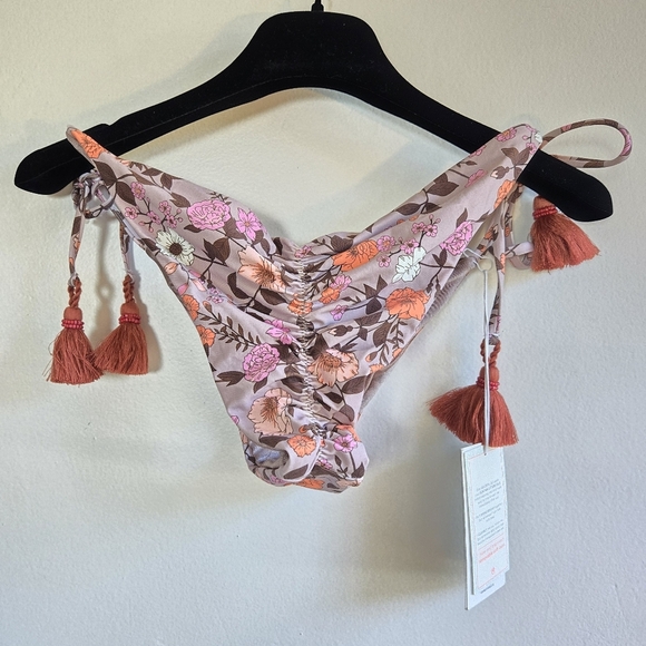 New Maaji Ditsy Halles Sunny Reversible Swim Bikini Set NWT Large - Picture 14 of 16
